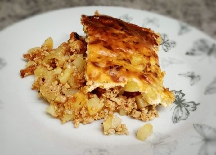 Мусака със заливка