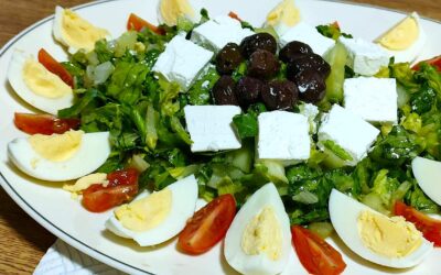 Традиционна зелена салата