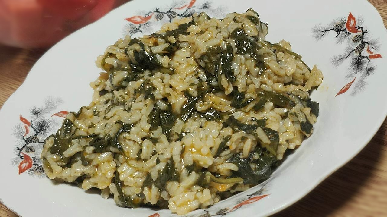 спанак с ориз