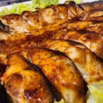 Скумрия с марината на фурна