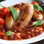 боб с наденица