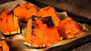 сладка печена тиква