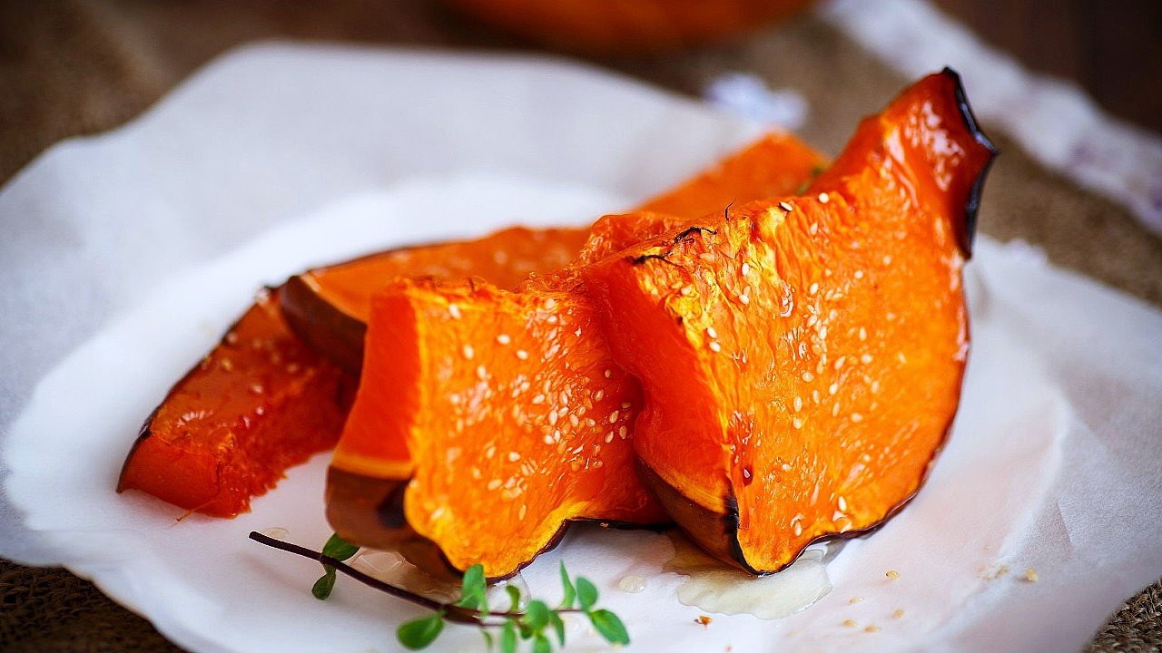 Сладка печена тиква