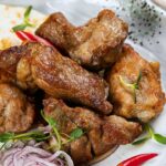 пържени свински хапки