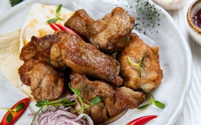 пържени свински хапки