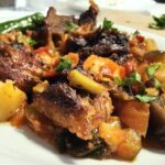 пролетен гювеч с месо