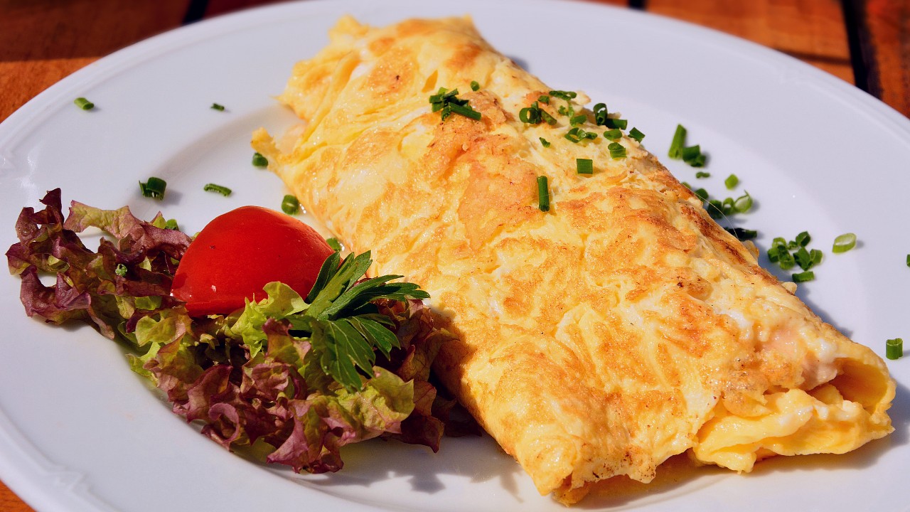 Пълнен омлет по френски