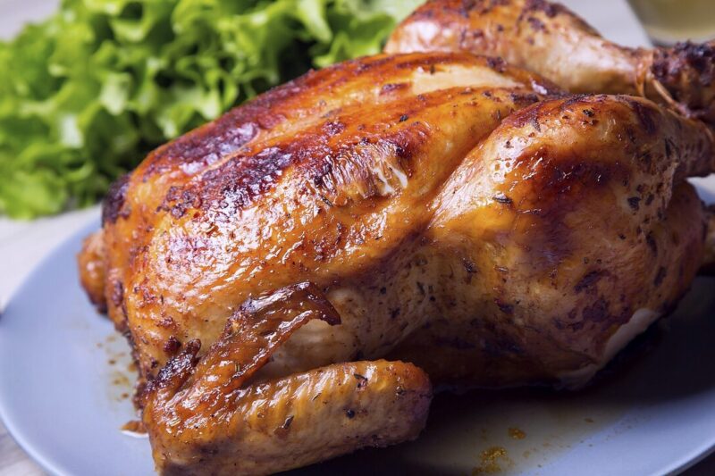 Пълнено цяло пиле