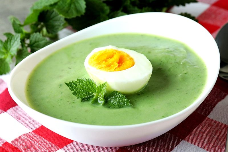 Крем супа от коприва